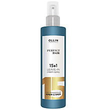 OLLIN PERFECT HAIR 15 в 1 Несмываемый крем-СПРЕЙ 250мл
