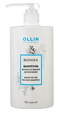 OLLIN BIONIKA Шампунь «Баланс от корней до кончиков» 750 мл OLLIN Professional