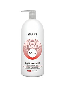 OLLIN CARE Кондиционер сохраняющий цвет и блеск окрашенных волос 1000мл OLLIN Professional