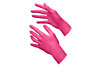 Перчатки нитрил. S (100 шт.) розовые KLEVER
